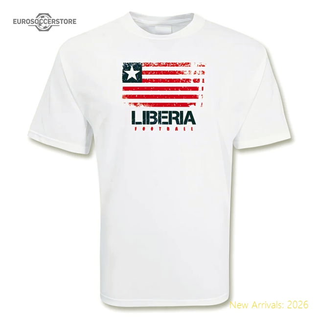 Liberia Football T-shirt-Football Jersey Hub