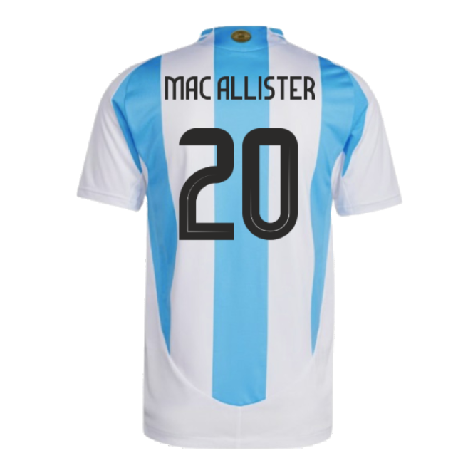 2024-2025 Argentina Authentic Home Shirt (MAC ALLISTER 20)-Football Jersey Hub