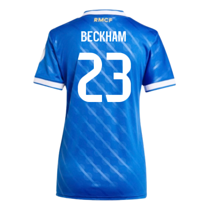 2025-2026 Real Madrid Third Shirt (Womens) (Beckham 23)-Football Jersey Hub