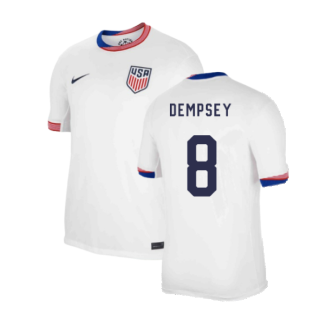 2024-2025 United States USA Home Shirt (DEMPSEY 8)-Football Jersey Hub