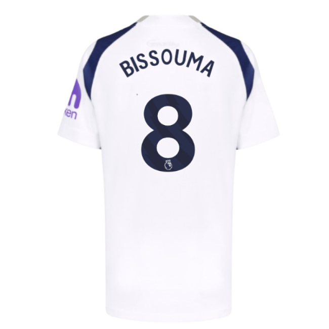 2025-2026 Tottenham Hotspur Home Shirt (Kids) (Bissouma 8)-Football Jersey Hub