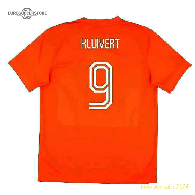 Holland 2014-15 Home Shirt (Good) (Kluivert 9)-Football Jersey Hub