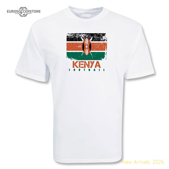 Kenya Football T-shirt-Football Jersey Hub