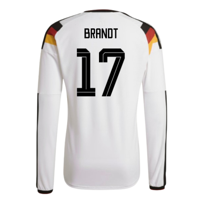 2026-2027 Germany Authentic Long Sleeve Home Shirt (Brandt 17)-Football Jersey Hub