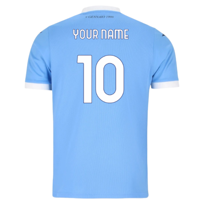 2025-2026 Lazio Home Shirt (Your Name)-Football Jersey Hub