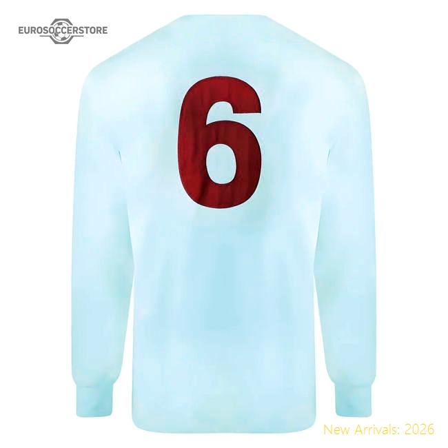 England 1966 World Cup No6 Retro Shirt LS-Football Jersey Hub