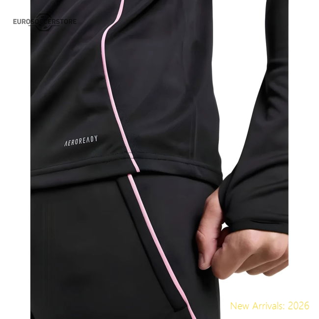 2025-2026 Juventus Training Top (Black)-Football Jersey Hub