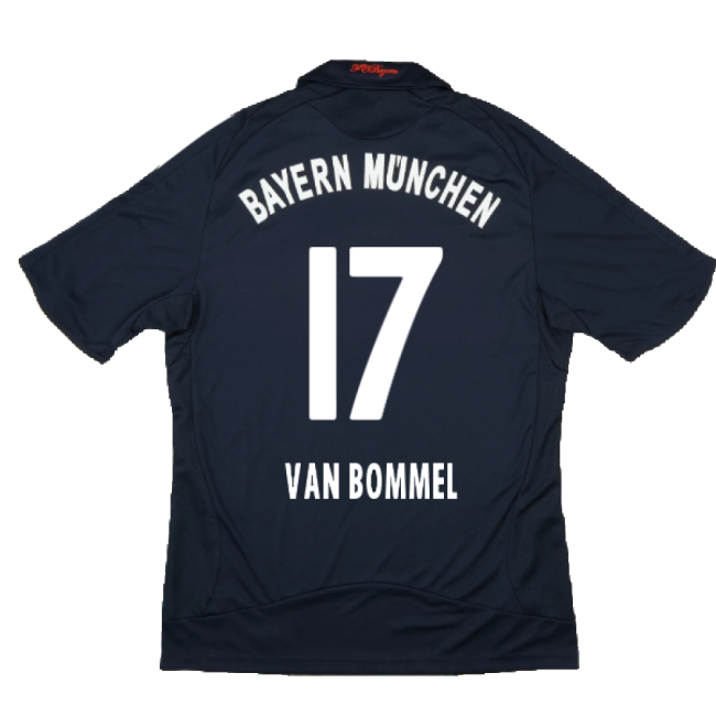 Bayern Munich 2008-10 Away Shirt ((Excellent) S) (Van Bommel 17)-Football Jersey Hub