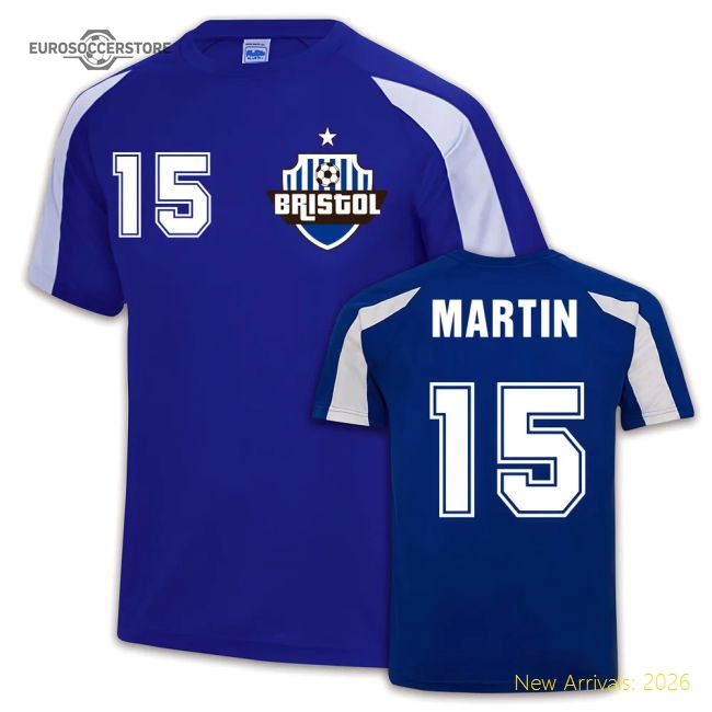 Bristol Rovers Sports training Jersey (Chris Martin 15)-Football Jersey Hub