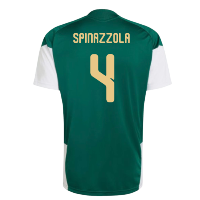 2026-2027 Italy Training Jersey (Green) (Spinazzola 4)-Football Jersey Hub