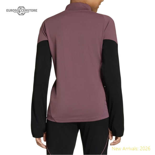 2025-2026 Real Madrid Training Top (Shadow Fig) - Kids-Football Jersey Hub