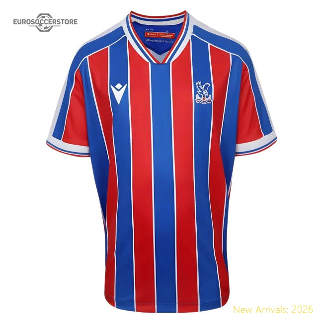 2025-2026 Crystal Palace Home Shirt (Kids)-Football Jersey Hub