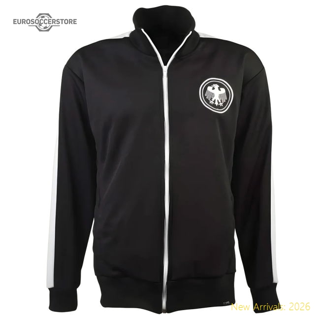 Germany Retro Track Top-Football Jersey Hub