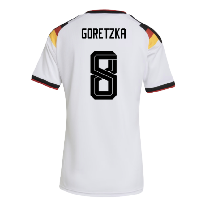 2026-2027 Germany Home Shirt (Womens) (Goretzka 8)-Football Jersey Hub