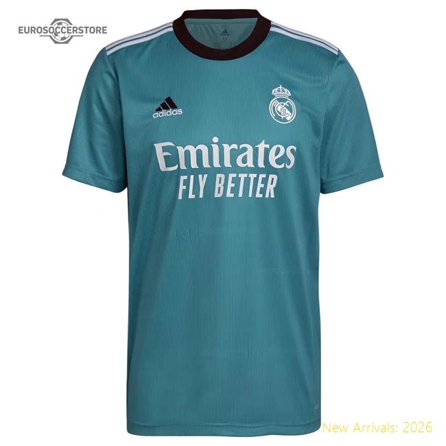 Real Madrid 2021-2022 Third Shirt (SERGIO RAMOS 4)-Football Jersey Hub