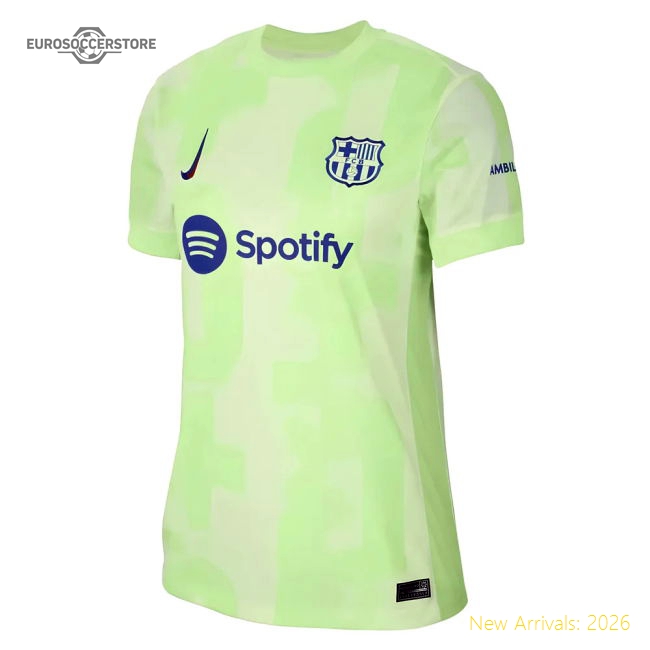 2024-2025 Barcelona Third Shirt (Womens)-Football Jersey Hub