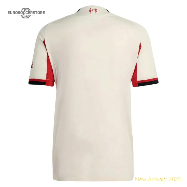2025-2026 Liverpool Authentic Away Shirt-Football Jersey Hub