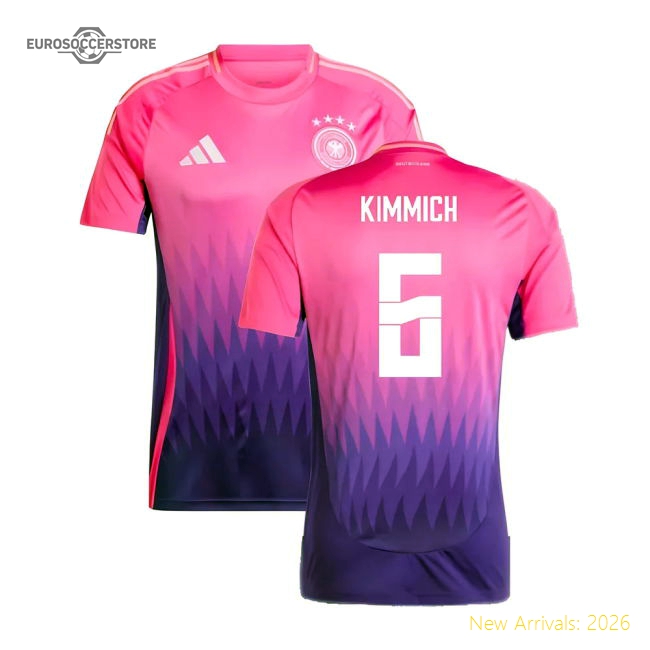 2024-2025 Germany Away Shirt (Kimmich 6)-Football Jersey Hub