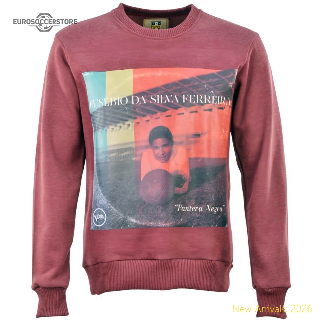 Pennarello: LPFC - Eusebio Sweatshirt - Wine-Football Jersey Hub