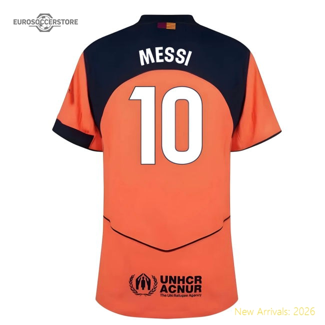 2025-2026 Barcelona Authentic Third Shirt (Messi 10)-Football Jersey Hub