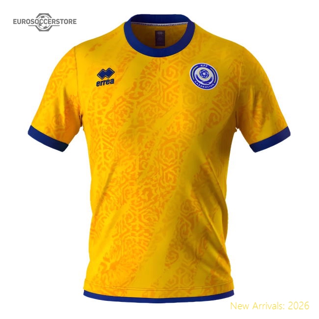 2024-2025 Kazakhstan Home Shirt-Football Jersey Hub