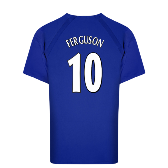Everton 2003 Anniversary Retro Home Shirt (Ferguson 10)-Football Jersey Hub