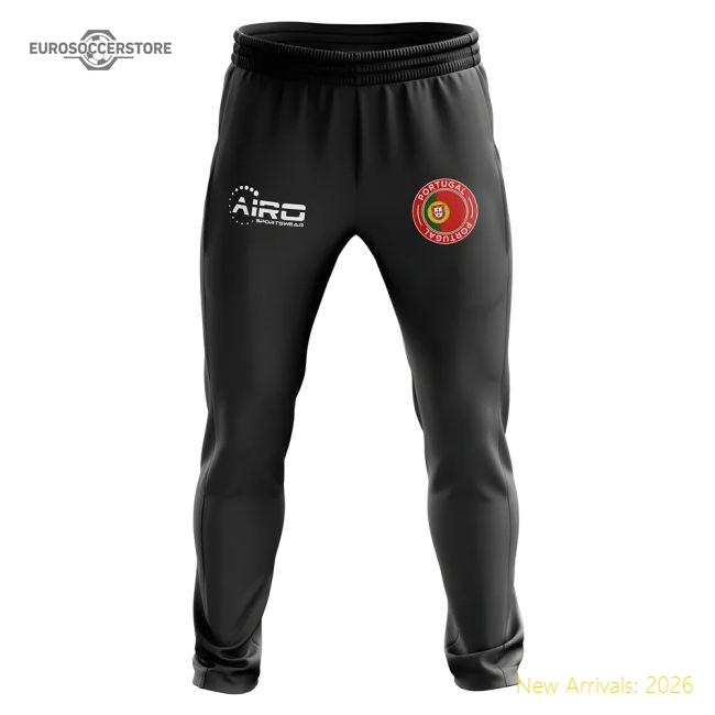 Portugal Concept Football Training Pants (Black)-Football Jersey Hub