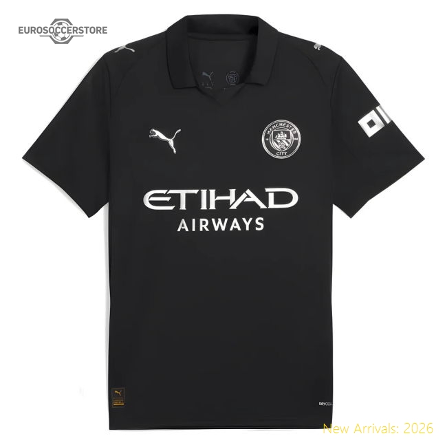 2025-2026 Man City Away Shirt-Football Jersey Hub