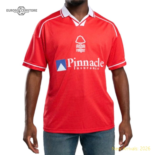 1998-2000 Nottingham Forest Home Retro Shirt (Hooijdonk 40)-Football Jersey Hub