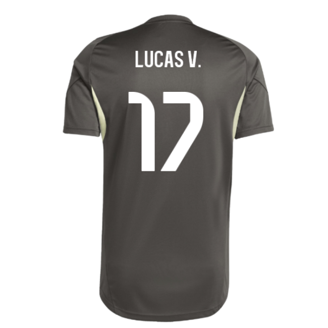 2025-2026 Real Madrid Training Jersey (Utility Grey) (Lucas V. 17)-Football Jersey Hub
