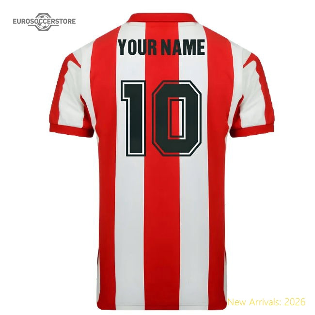 Sunderland 1973 FA Cup Final Home Shirt (Your Name)-Football Jersey Hub