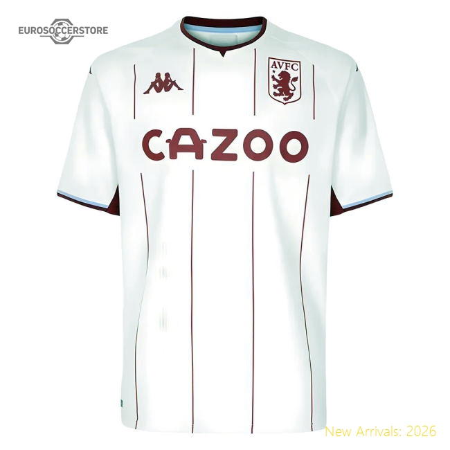 2021-2022 Aston Villa Away Shirt (CASH 2)-Football Jersey Hub