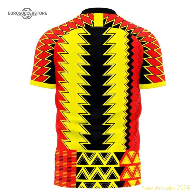 Uganda 2025-2026 AFCON Concept Football Kit (Libero)-Football Jersey Hub