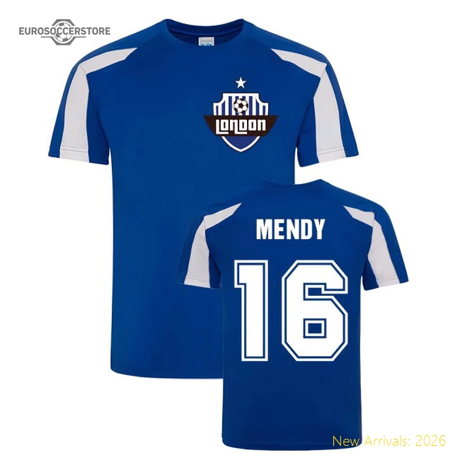 Edouard Mendy Sport Training Jersey (Blue)-Football Jersey Hub