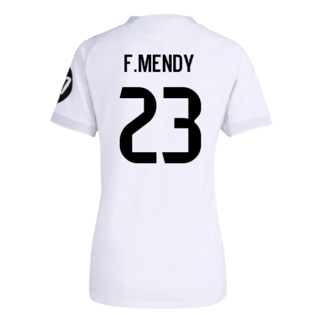 2025-2026 Real Madrid Authentic Home Shirt (Womens) (F.Mendy 23)-Football Jersey Hub