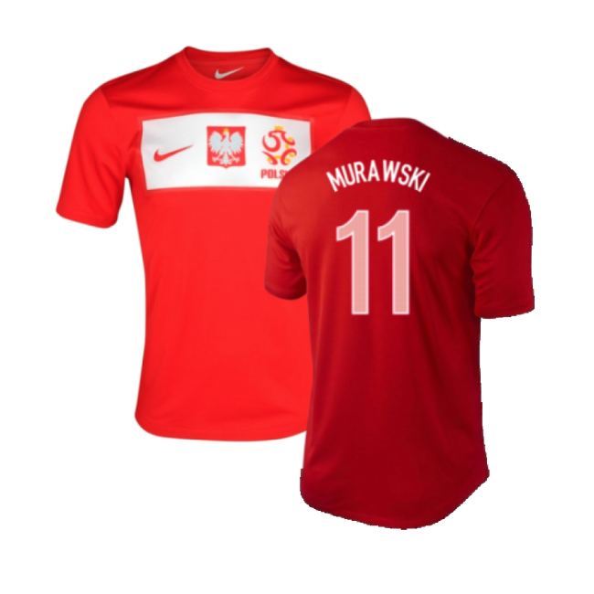 Poland 2012-13 Away Shirt ((Excellent) L) (Murawski 11)-Football Jersey Hub