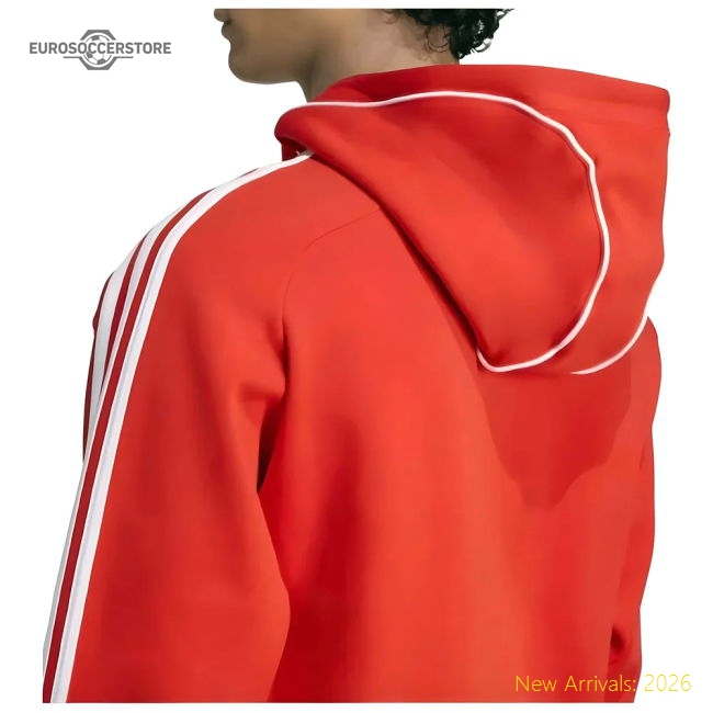 2025-2026 Bayern Munich UBP Doubleknit Hoody (Red)-Football Jersey Hub