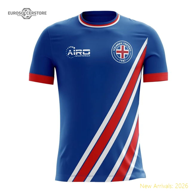2025-2026 Iceland Airo Concept Home Shirt (E Gudjohnsen 9)-Football Jersey Hub