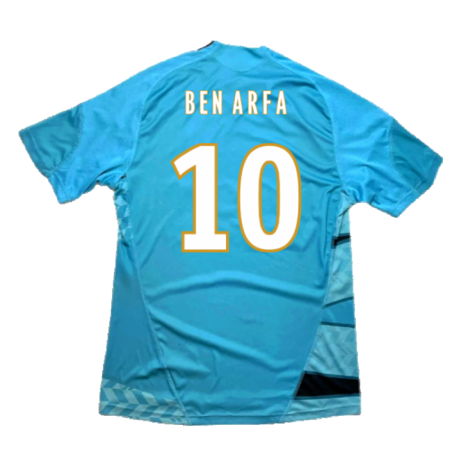 Marseille 2009-10 Away Shirt ((Excellent) M) (Ben Arfa 10)-Football Jersey Hub