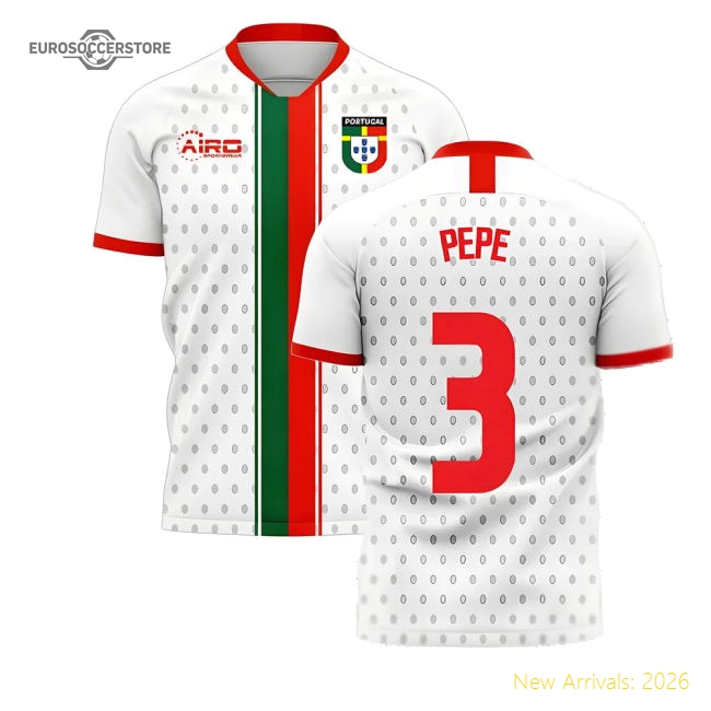 Portugal 2025-2026 Away Concept Football Kit (Libero) (PEPE 3)-Football Jersey Hub