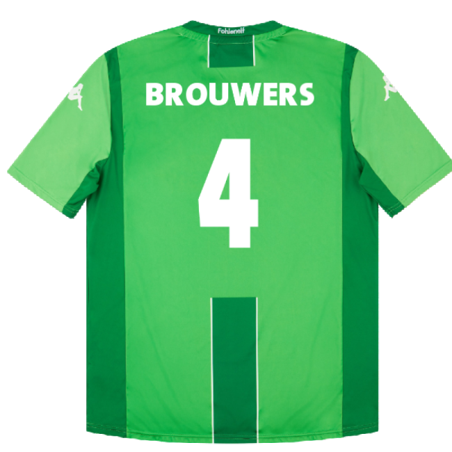 Borussia Monchengladbach 2014-15 Away Shirt ((Excellent) XL) (Brouwers 4)-Football Jersey Hub