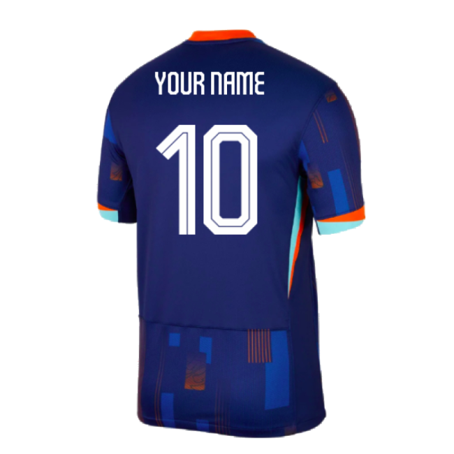 2024-2025 Netherlands Away Shirt (Your Name)-Football Jersey Hub