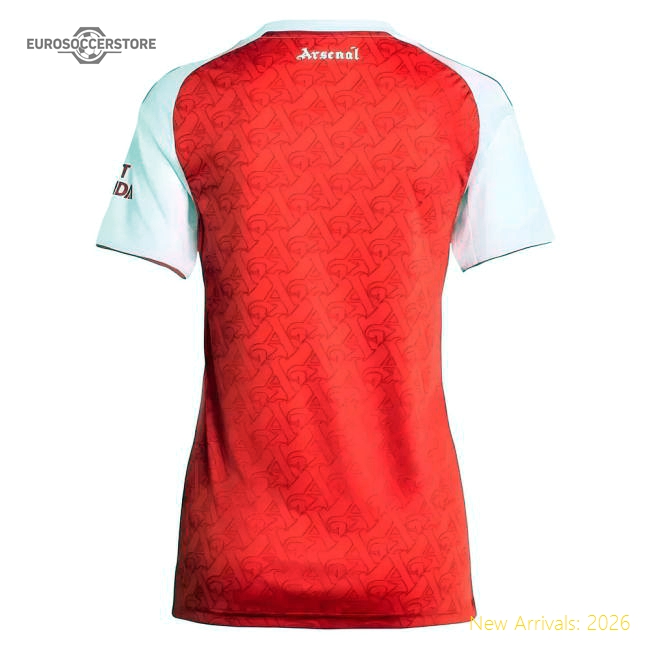 2025-2026 Arsenal Home Shirt (Womens)-Football Jersey Hub