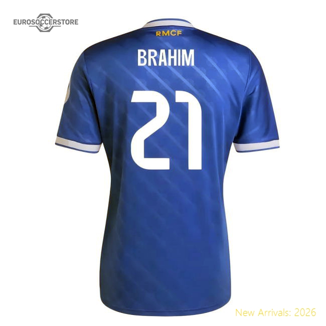 2025-2026 Real Madrid Third Shirt (Brahim 21)-Football Jersey Hub