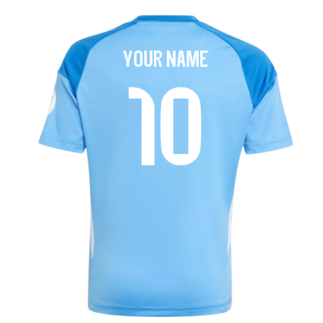2025-2026 Real Madrid Home Youth Goalkeeper Kit (Your Name)-Football Jersey Hub