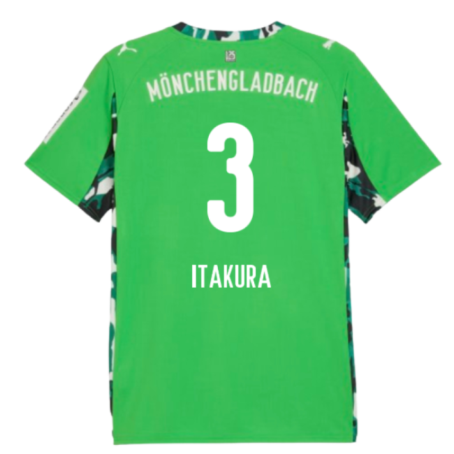 2025-2026 Borussia MGB Away Shirt (Itakura 3)-Football Jersey Hub