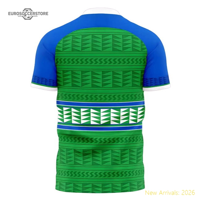 Sierra Leone 2025-2026 Home Concept Football Kit (Libero)-Football Jersey Hub