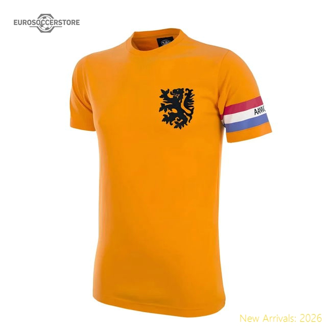 Holland Captain T-Shirt-Football Jersey Hub