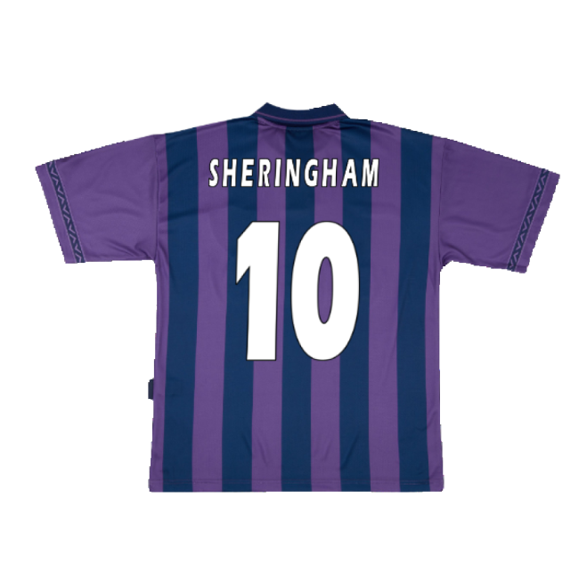1995-1996 Tottenham Away Pony Retro Shirt (Sheringham 10)-Football Jersey Hub