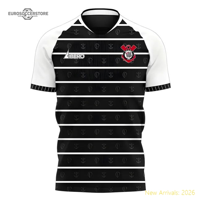 Corinthians 2025-2026 Away Concept Football Kit (Libero) - Baby-Football Jersey Hub